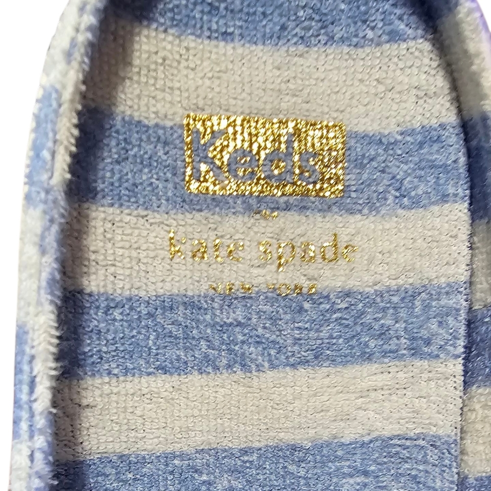 Keds for Kate Spade Moxie Mule Blue and White  Sneakers - Picture 7 of 8
